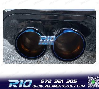 COLAS ESCAPE BMW LOOK M PERFORMANCE AZUL CARBONO