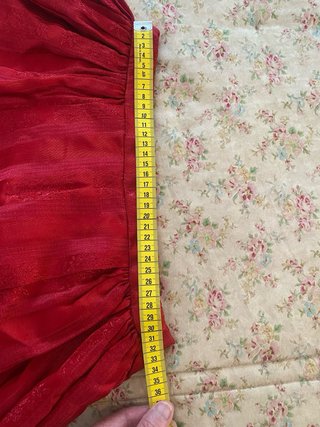 Traje de Huertana para Niña Rojo