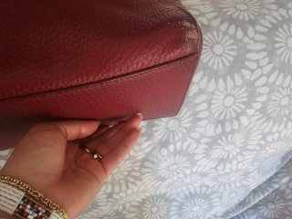 Borsa Sveva Orciani Pelle Borgonia