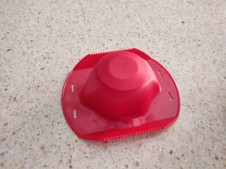 Set Utensili Cucina Rosso Bianco