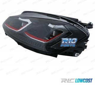 FAROS VOLKSWAGEN VW GOLF 7.5 17-19 FULL LED DINAMICOS LOOK G