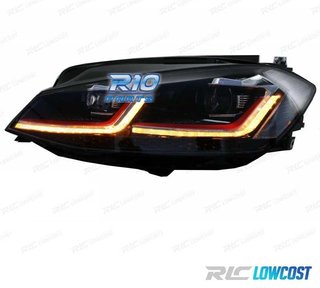FAROS VOLKSWAGEN VW GOLF 7.5 17-19 FULL LED DINAMICOS LOOK G
