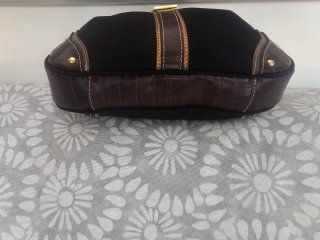 Borsa Laura Biagiotti nera e marrone