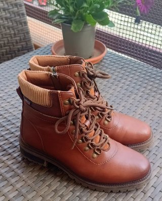 Botines Marrones Mujer