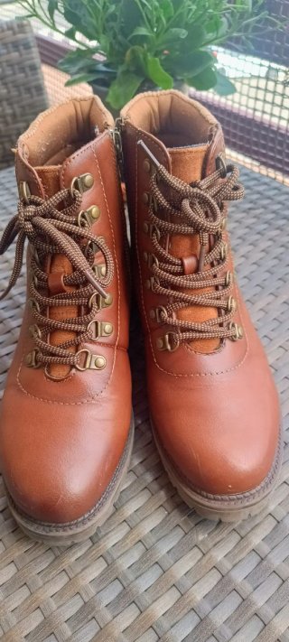 Botines Marrones Mujer
