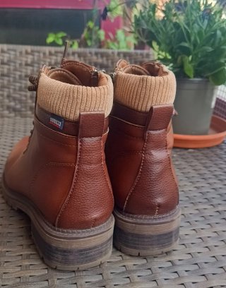 Botines Marrones Mujer