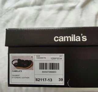 Sandalias plataforma CAMILA'S T.39 Piel