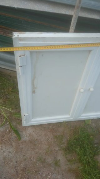 Puerta ropero aluminio pequeña