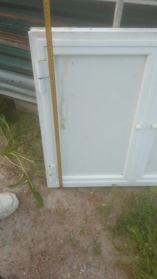 Puerta ropero aluminio pequeña