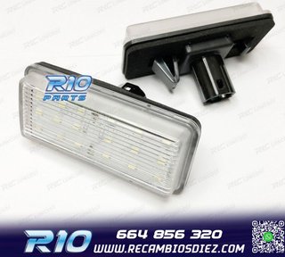 LUCES DE MATRÍCULA LED PARA TOYOTA LAND CRUISER PRADO J120
