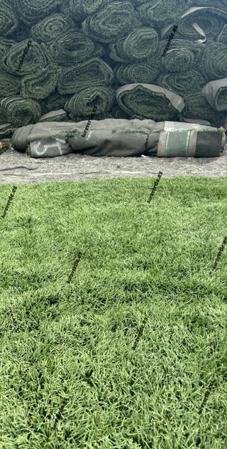 Césped artificial para instalación