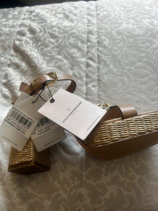 Sandalias Lola Casademunt Cuña Mimbre