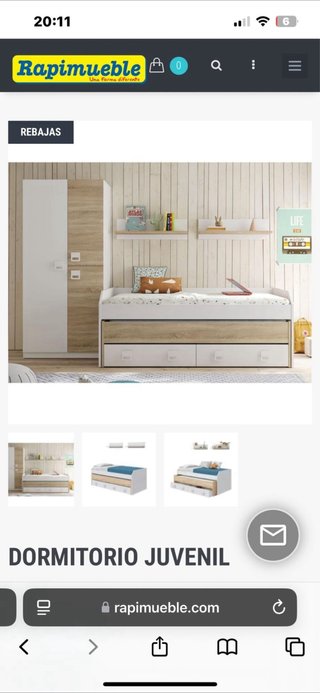 Dormitorio nido infantil
