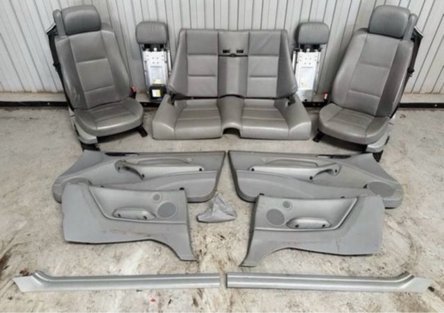 Asientos y paneles BMW E46 Cabrio Cuero Gris