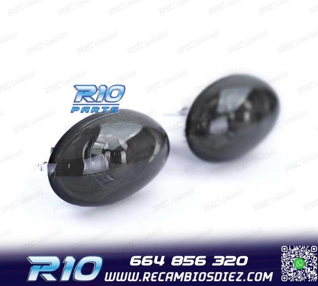 INTERMITENTES LATERALES PEUGEOT 206 98-09 307 01-05 NEGRO