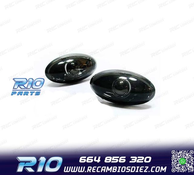 INTERMITENTES LATERALES PEUGEOT 206 98-09 307 01-05 NEGRO