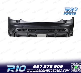 PARAGOLPES TRASERO MINI F56 F57 COUPE 14-20 LOOK NEW JCW