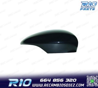 CARCASA ESPEJO DERECHO FORD FIESTA 08-16 NEGRO