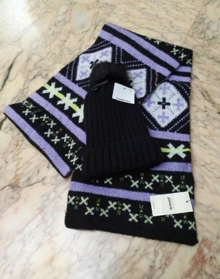 Set nuovo Cappello e Sciarpa Donna