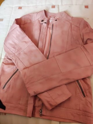Chaqueta rosa entretiempo 12-14 años