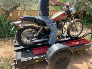 HONDA REBEL 125 2002 | 17.918KM | PACK + REMOLQUE
