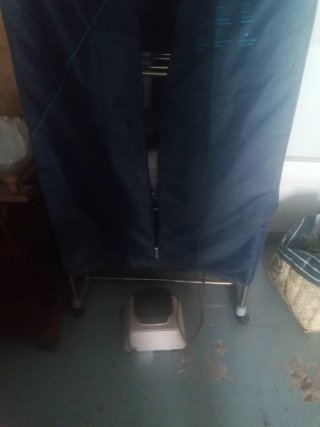 Secadora vertical con barras
