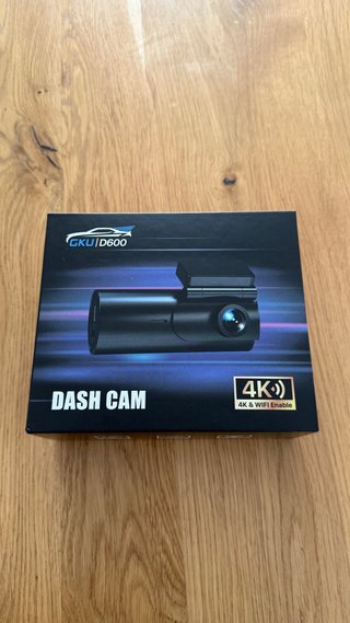 Dashcam GKU 4K+1080P WiFi 5GHz