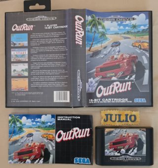 OUTRUN - MEGADRIVE