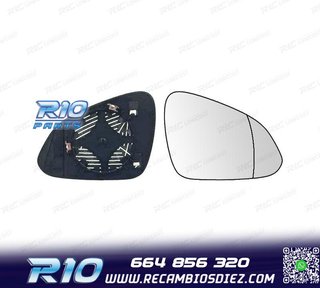 CRISTAL ESPEJO + BASE DERECHO OPEL INSIGNIA 08-