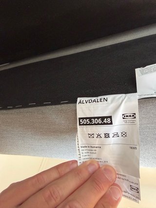 Sofá cama IKEA ÄLVDALEN 3 plazas gris