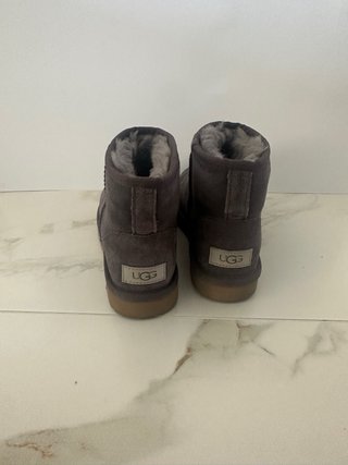 Botines UGG original classic mini II gris azulado