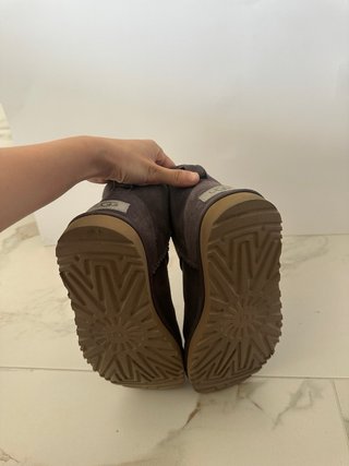 Botines UGG original classic mini II gris azulado