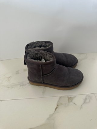 Botines UGG original classic mini II gris azulado