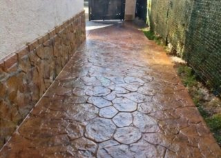 Hormigón impreso