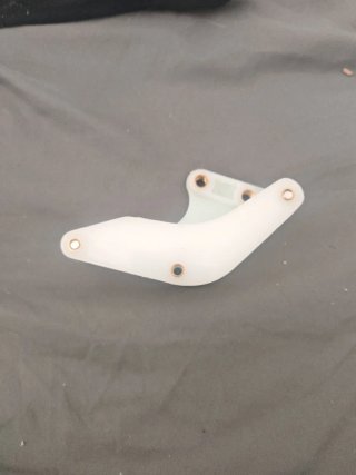 Soporte Guía Cadena Acerbis Aluminio verde