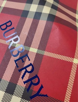 Borsa regalo Burberry Check rossa