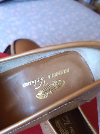 Zapatos Mariano Marrón Cuadrados