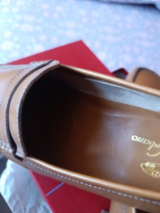 Zapatos Mariano Marrón Cuadrados