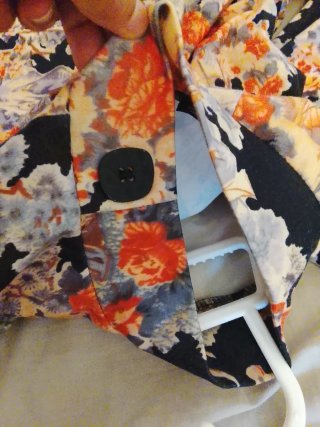 Vestido estampado floral ocasión
