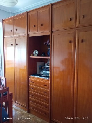 Dormitorio completo madera