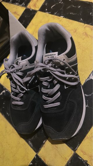 Zapatillas New Balance 574 Negras y Grises