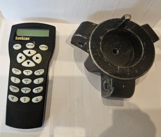 Mando SynScan + Adaptador Montura Telescopio