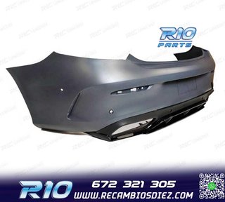 PARAGOLPES TRASERO MERCEDES CLASE C W205 2P 14-20 LOOK AMG