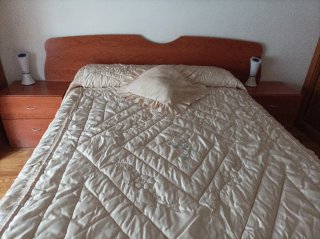 Mesa de centro madera y cristal