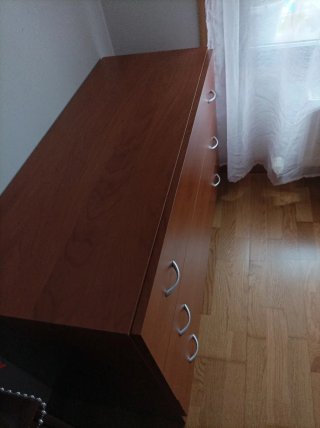 Mesa de centro madera y cristal