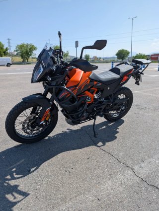 KTM 390 Adventure SW Naranja/Negra