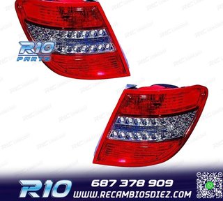 PILOTOS PARA MERCEDES CLASE C W204 ESTATE KOMBI 07-10 LED