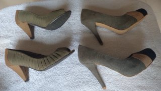 Zapatos Stradivarius Talla 37, 2 pares.