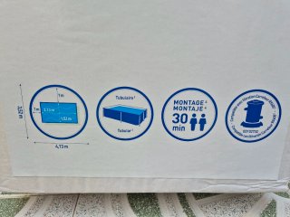 Piscina desmontable familiar azul 3.52m