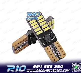 BOMBILLA T10 LED 24 SMD CANBUS